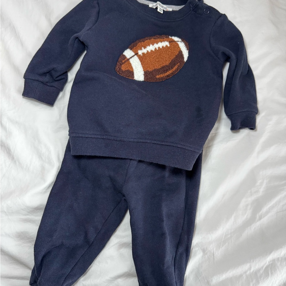 Adventure Time Navy Blue Kids Matching Set 9-12m
